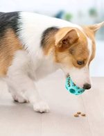 2-Pack Natural Rubber Teeth Cleaning Ball for Dogs, Interactive Dental Chew Toy - Image 2